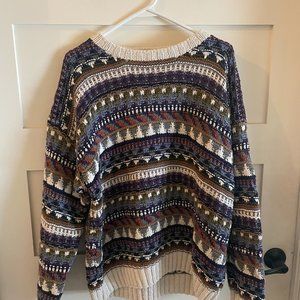vintage grandpa sweater